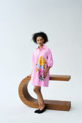 Lexie Dress - Powder Pink