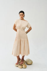 Nellie Dress - Bright Cream