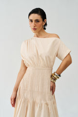 Nellie Dress - Bright Cream