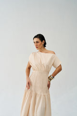 Nellie Dress - Bright Cream