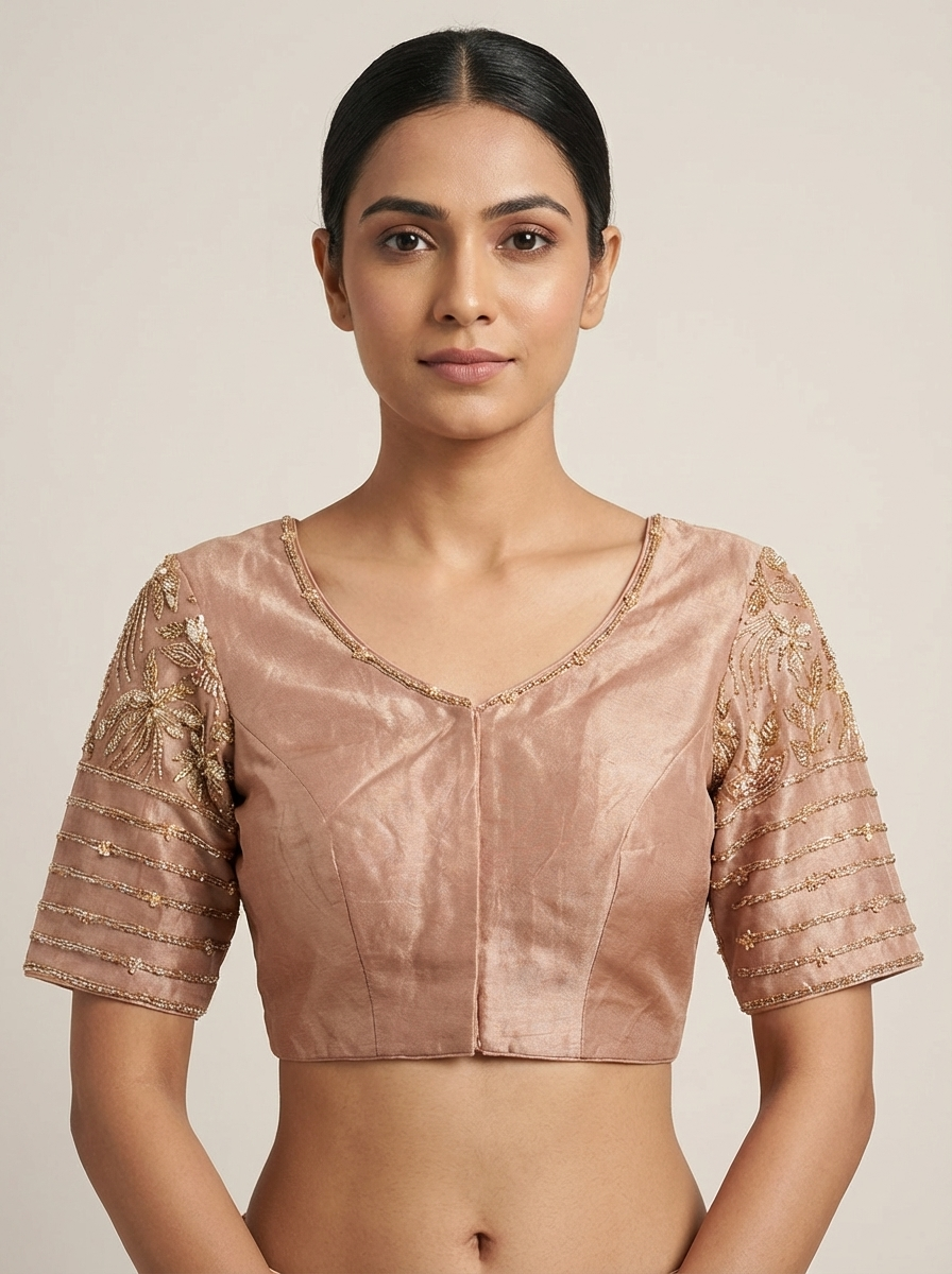 Saanvi Tissue Blouse