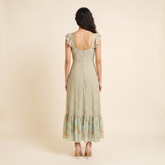 Miori Long Dress- Sea Green