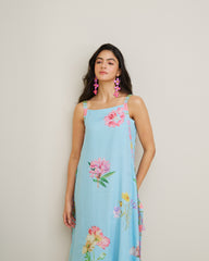 Hansa Dress- Ice Blue