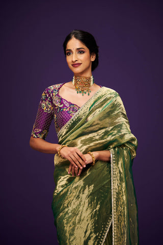 Sarovara Tissue Only Saree