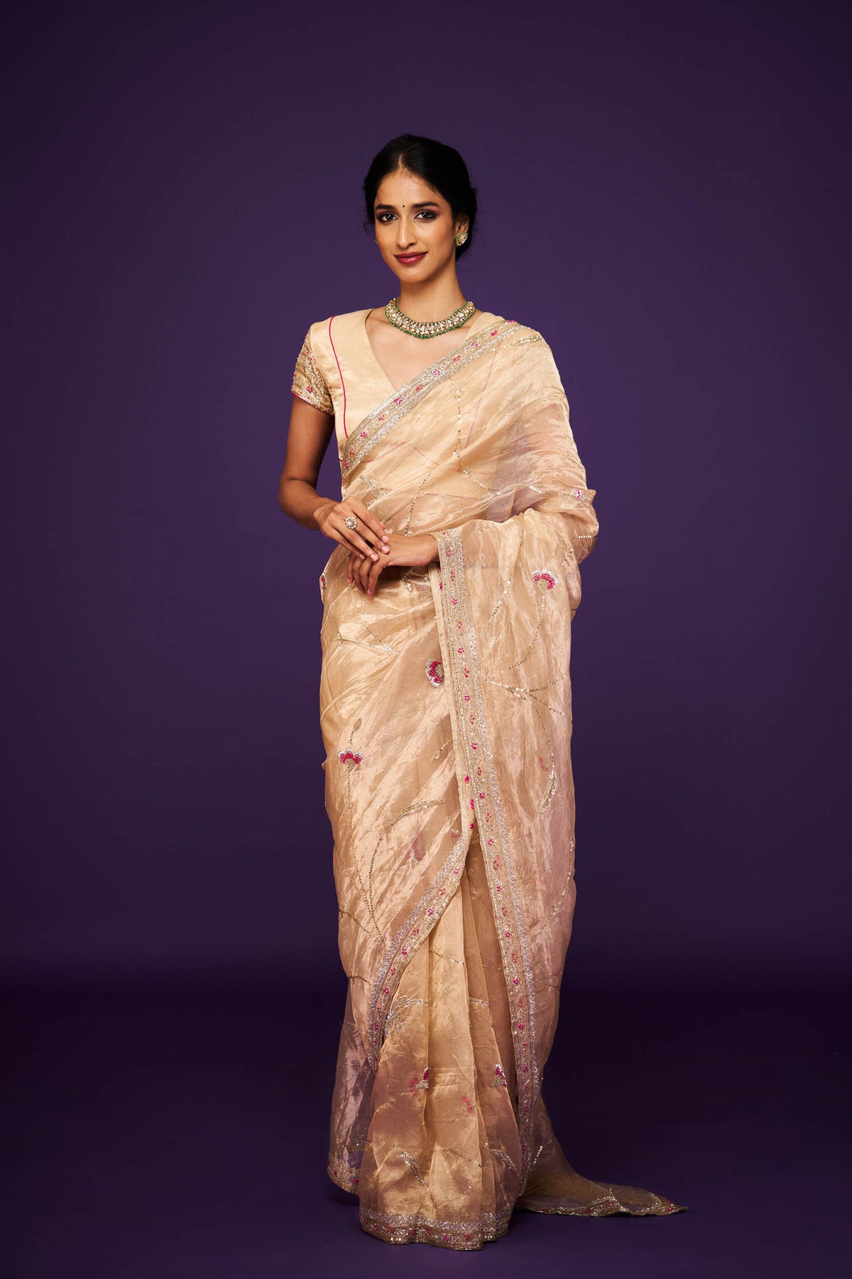 Hrudaya Tissue only Saree