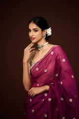 Anantha Embroidered Saree and Blouse Set