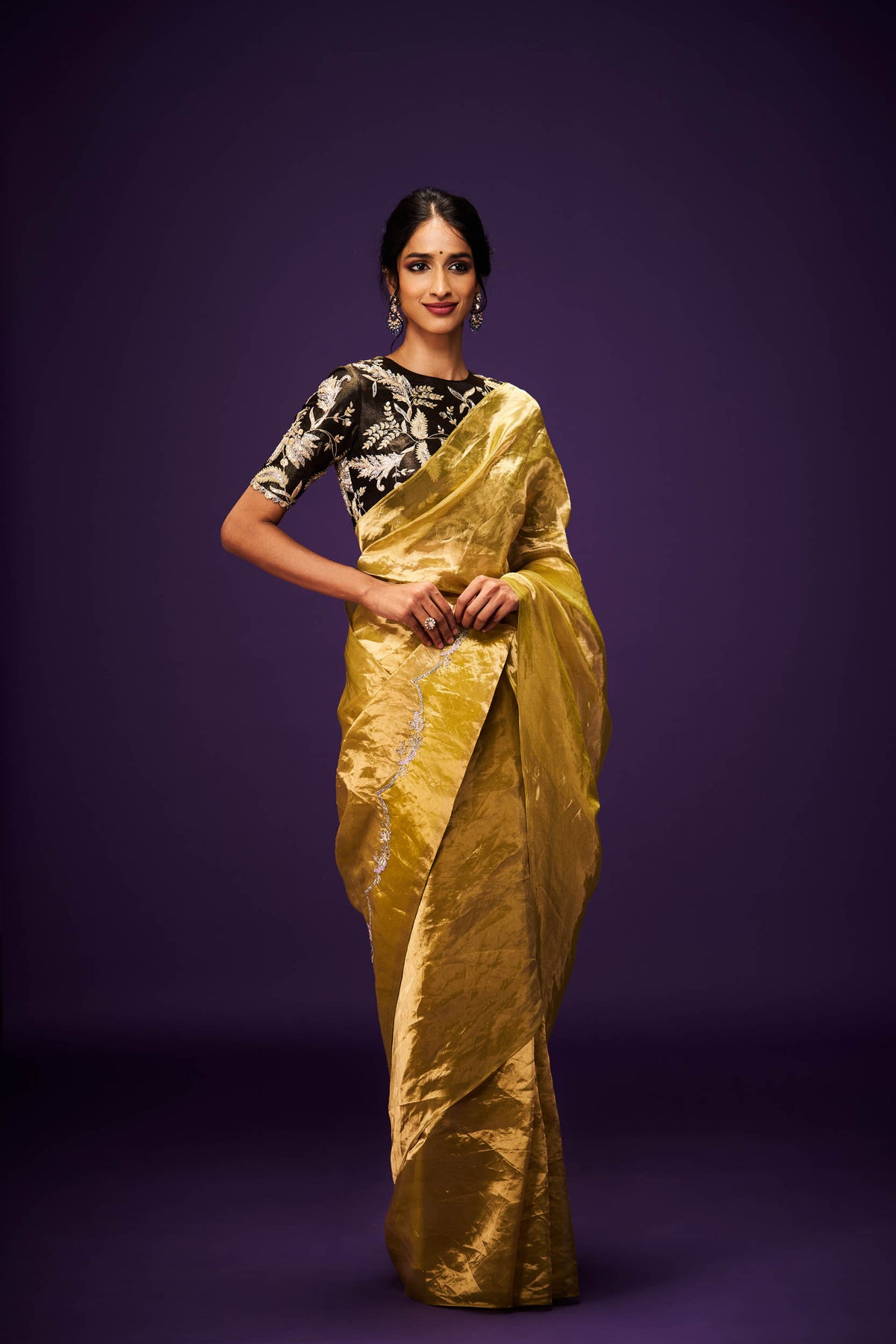 Vanaja Tissue Only Saree