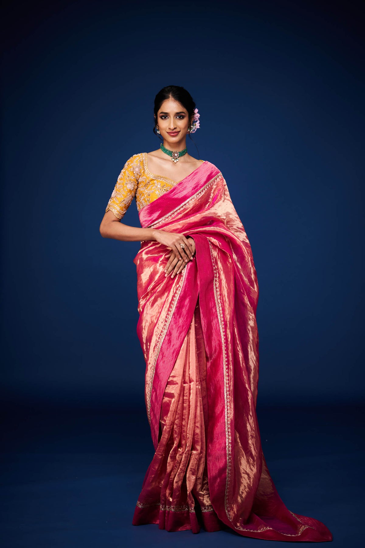 Mrudula Tissue Only Saree