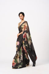 Eshitha Saree Set- Black