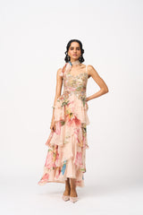 Lowkya Dress- Peach