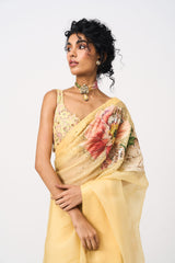Shia Saree Set- Yellow