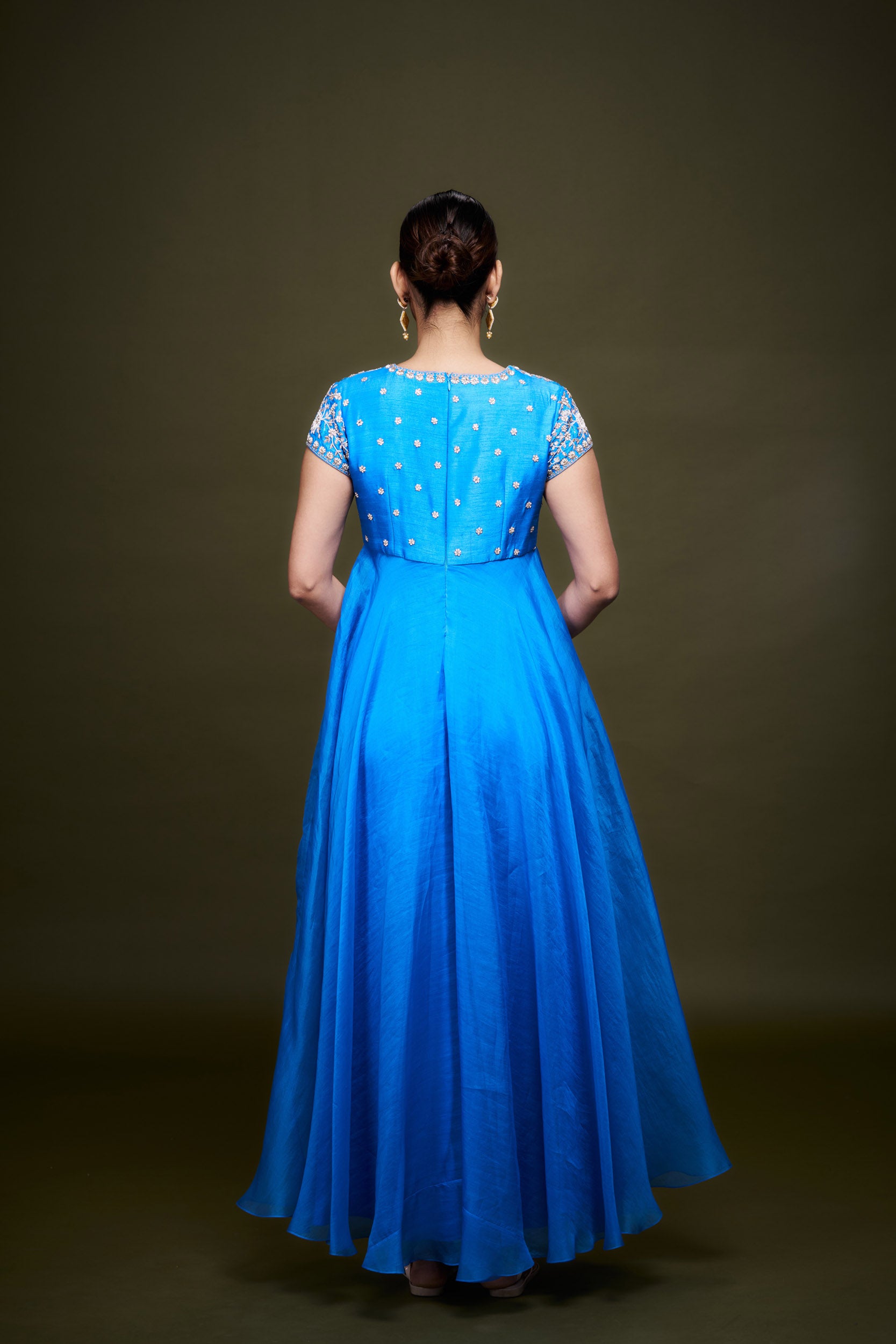 Nida  Blue Anarkali