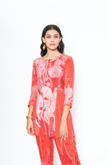 Luna co-ord set - Crimson