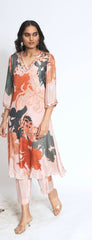 Zia - kurta set - Coral