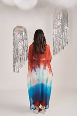 Display Product - DELPHINE OMBRE TYE AND DYE DRESS