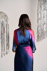 Display Product- CELESTIA COWL TYE AND DYE DRESS
