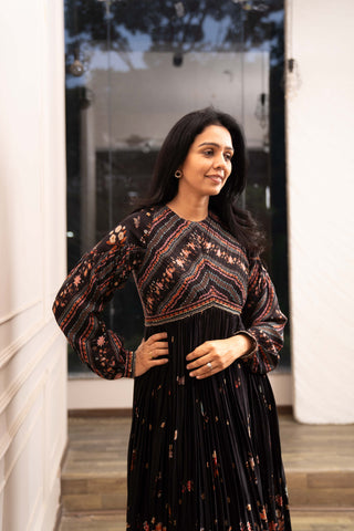 Secret Garden - Black Anarkali