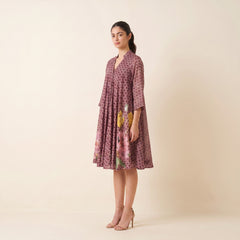 Anahi Dress- Red Wine