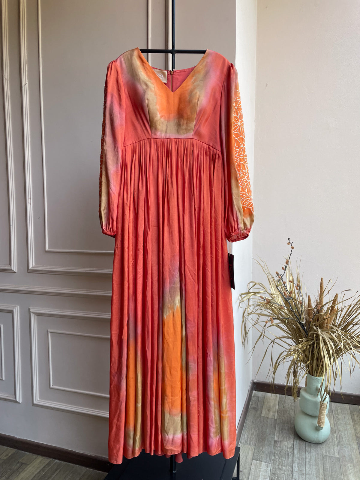 DS-KALLISTA MARBLE DYE DRESS