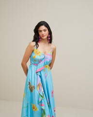 Kriti Dress- Ice Blue
