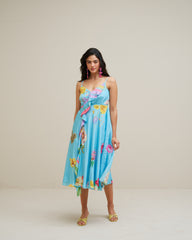 Kriti Dress- Ice Blue