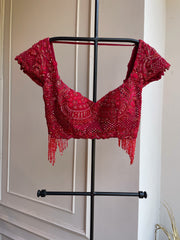 DS-Leela Blouse - Red