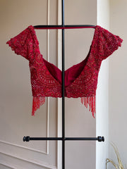 DS-Leela Blouse - Red