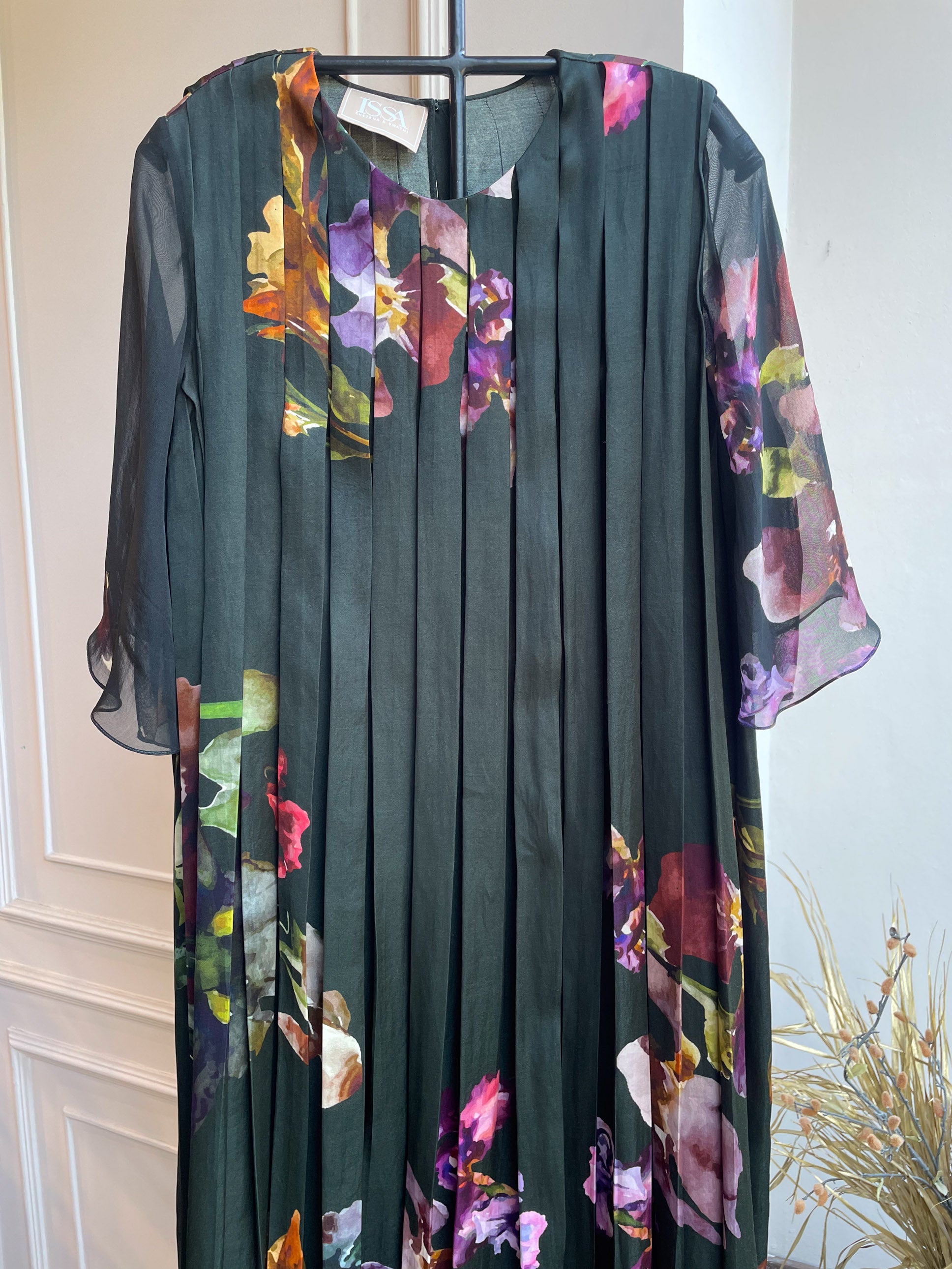 Lora Kurtha set – Bottle green