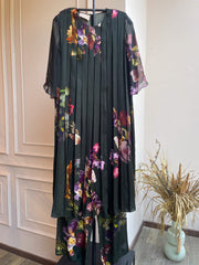 Lora Kurtha set – Bottle green