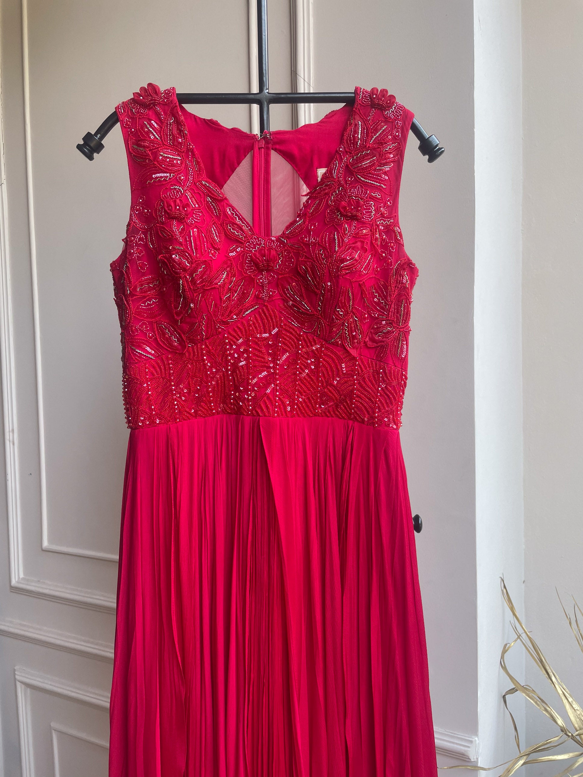 MARGARET GOWN - SCARLET