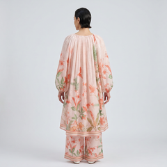 Olivia Kurtha Set-Ivory