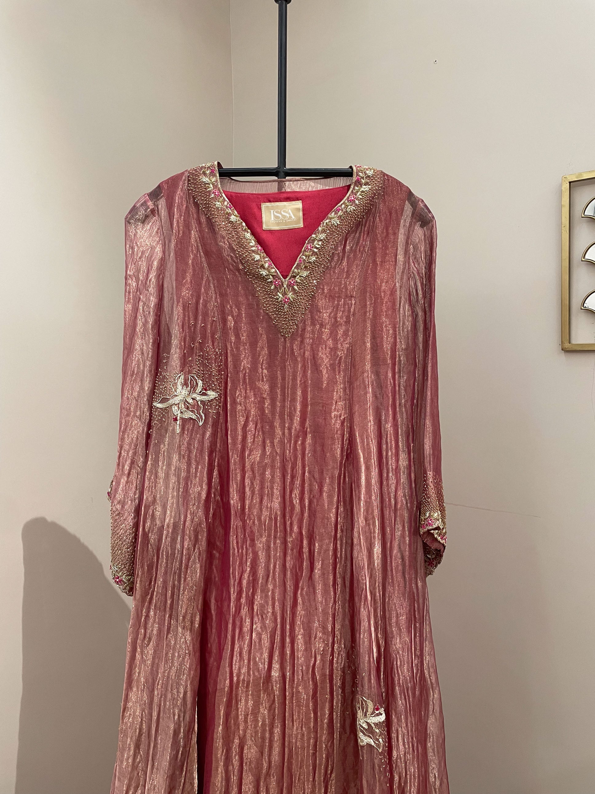 Malaya Pink Kurti Set