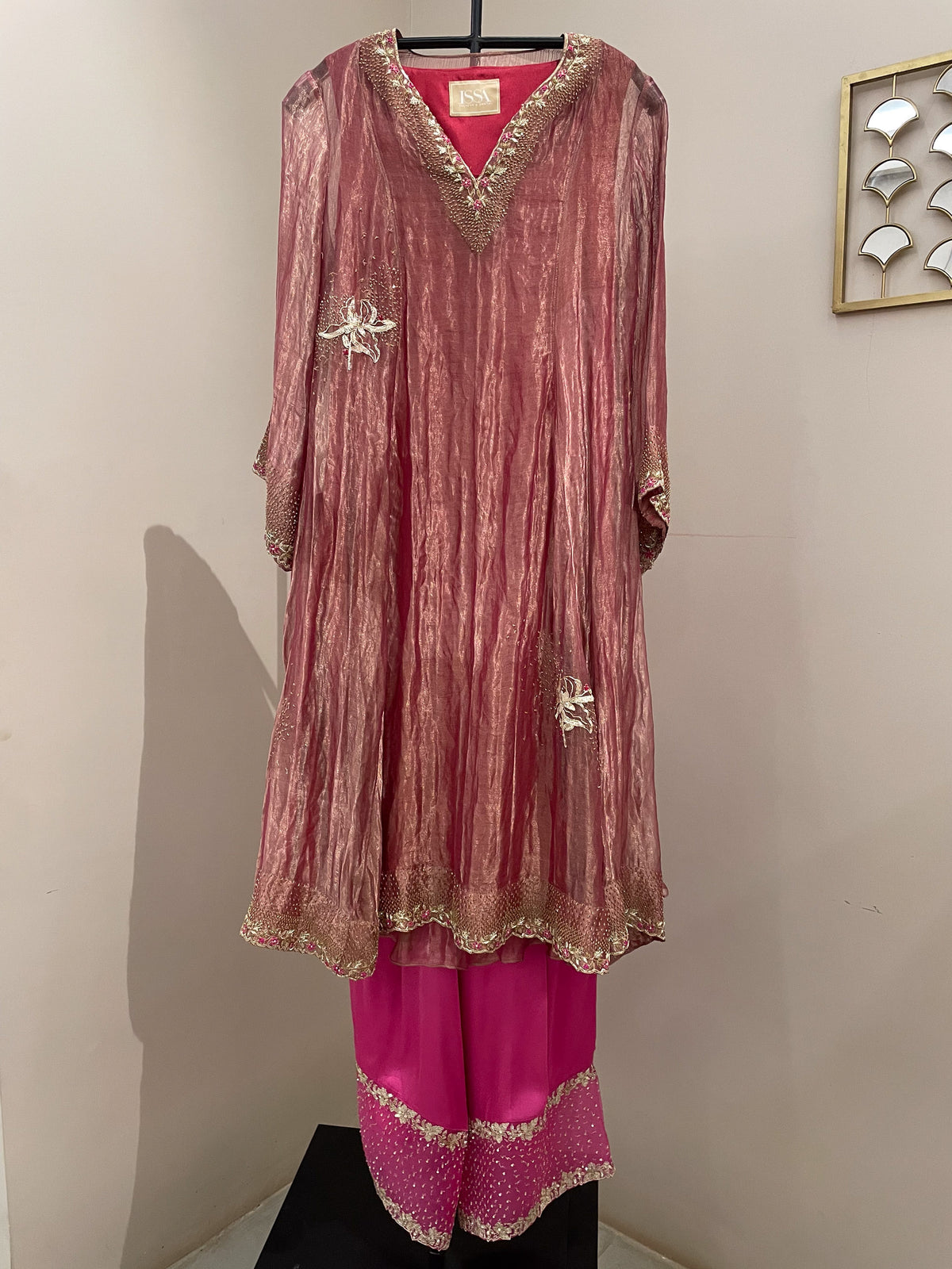 Malaya Pink Kurti Set