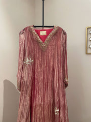 Malaya Pink Kurti Set