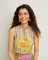 Meona Co Ord Set- Wood Brown