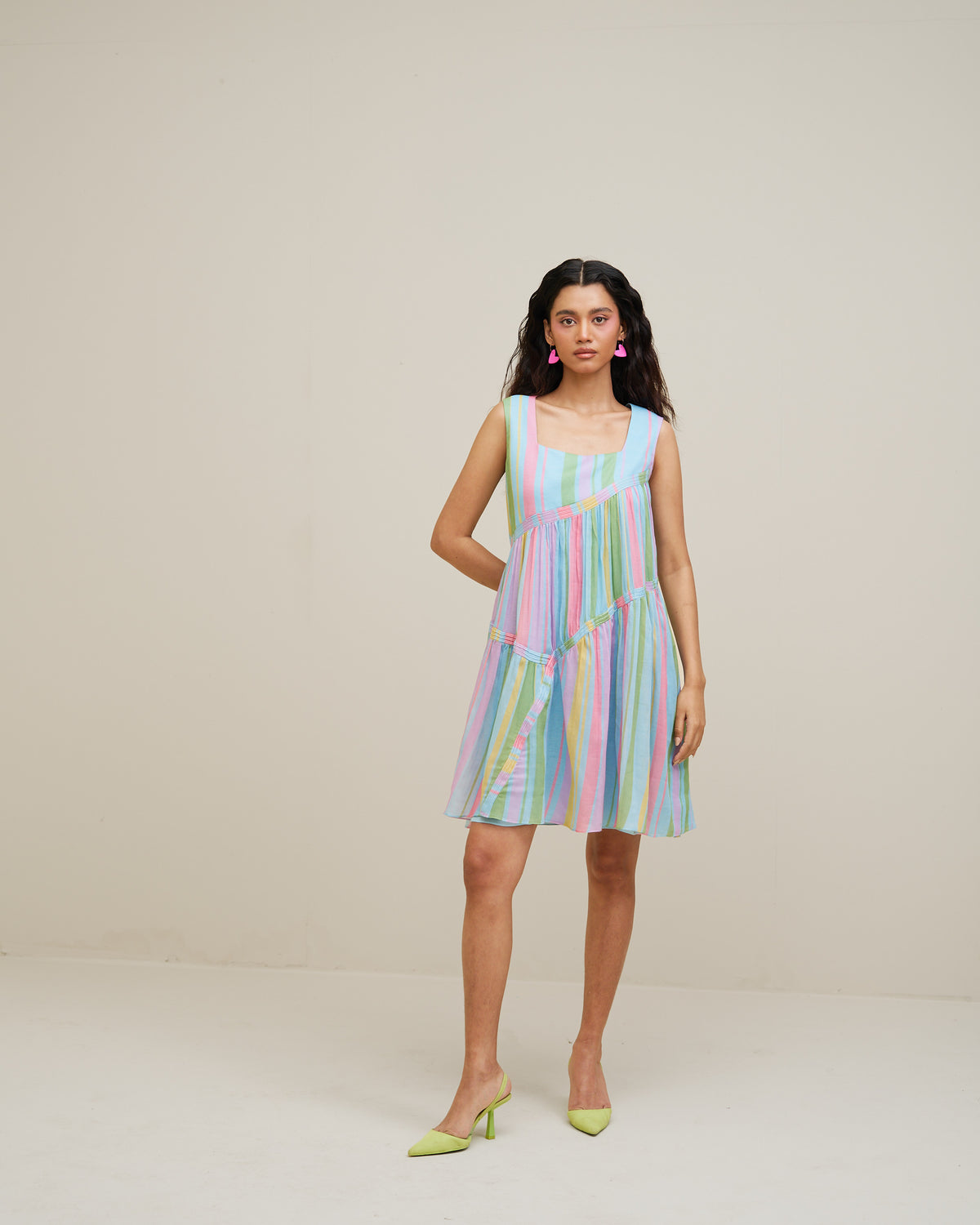 Mihee Dress- Ice Blue
