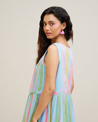 Mihee Dress- Ice Blue