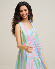 Mihee Dress- Ice Blue