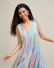 Mihee Dress- Ice Blue