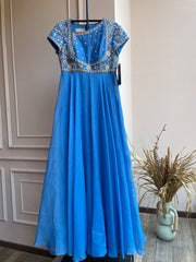 Nida  Blue Anarkali