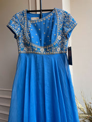 Nida  Blue Anarkali