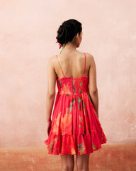 Nikki Dress- Peony Pink