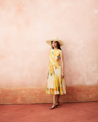 Nimra Dress- Honey Cream