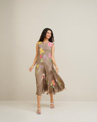 Ruri Dress- Wood Brown