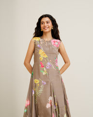Ruri Dress- Wood Brown