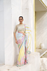 Display Product - Heera saree - blue