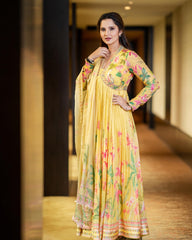 Mahi Dress - Yellow | Sania Mirza