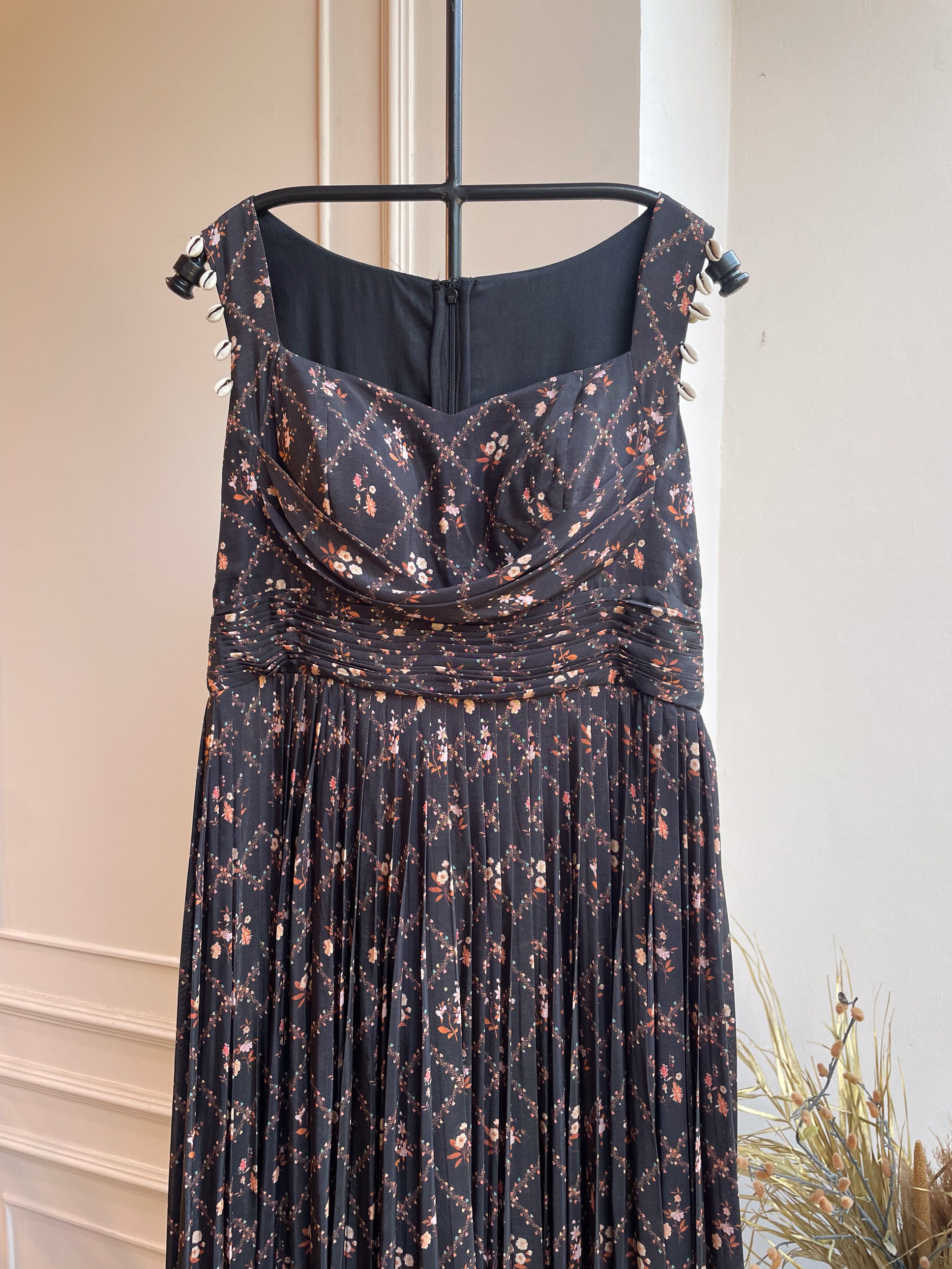 Secret Garden Black Cowl Dress