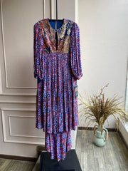 Shika Top and Pant Set - Blue