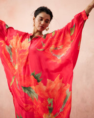 Tahira Kurtha Set- Peony Pink